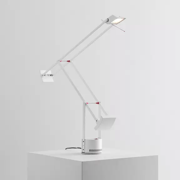 Lampenwelt Artemide Tizio LED-Designer-Tischleuchte, weiß