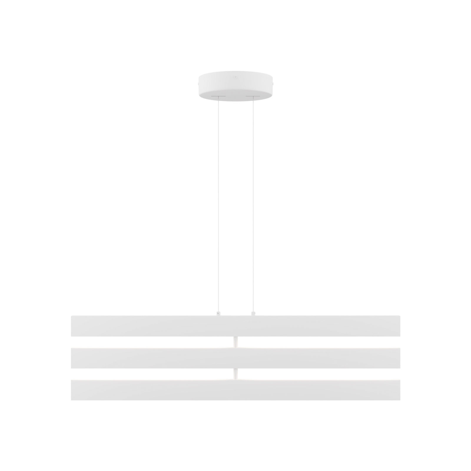 Candeeiro suspenso LED Maytoni Origami, branco