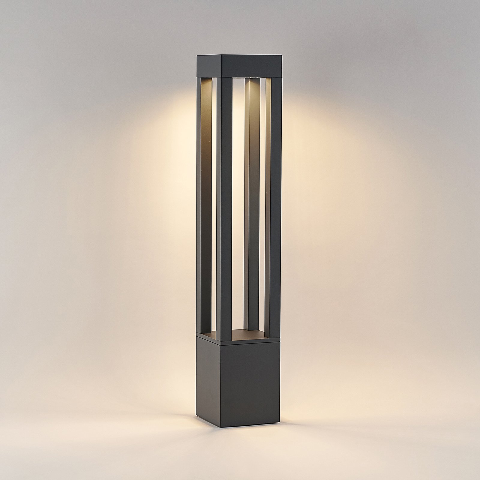 Arcchio Lienna LED luz de poste de amarração, altura 90 cm