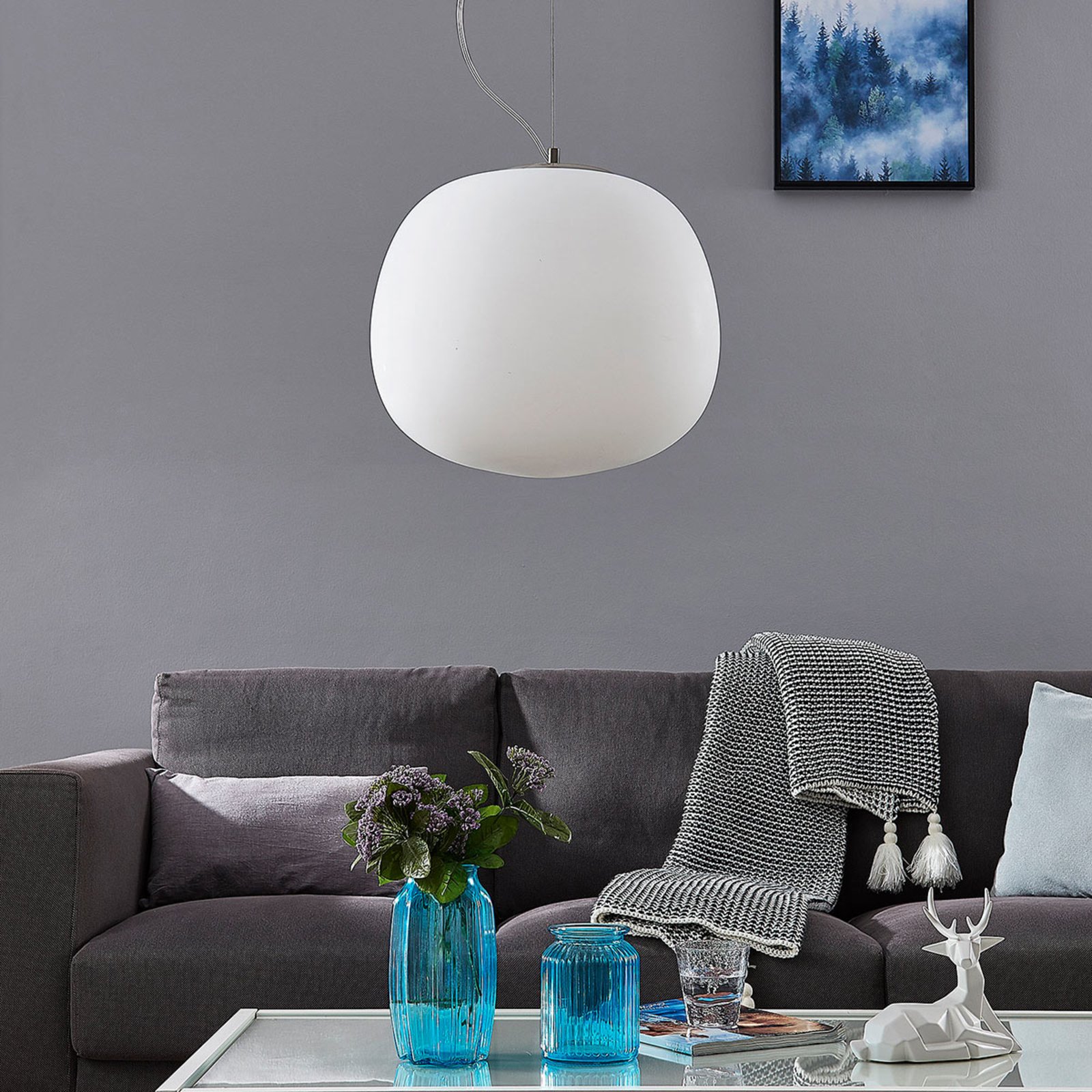 Ginevra Pendelleuchte White - Lindby