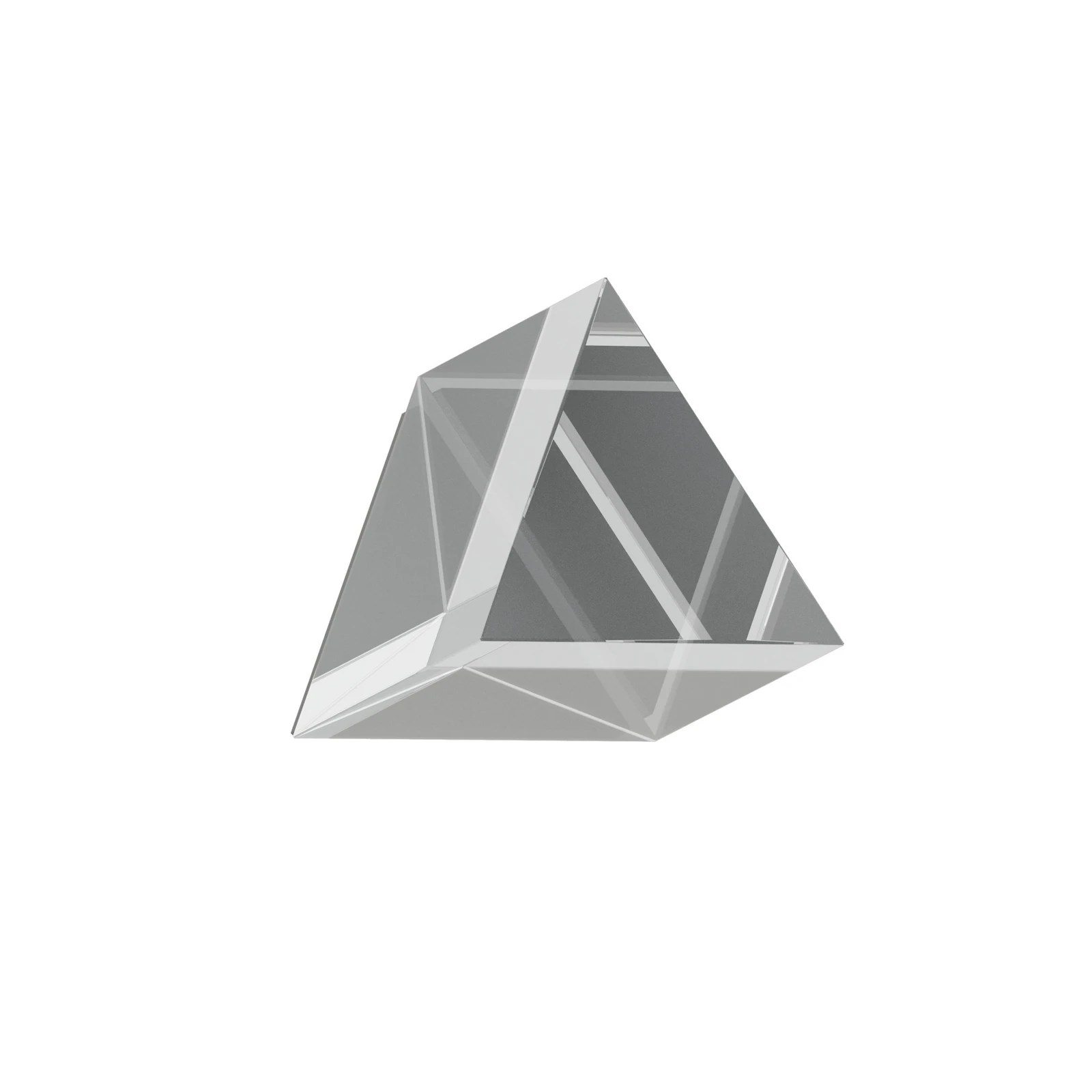 Karman cristal RAINBOW, transparent, 5 x 5 cm, Prisma