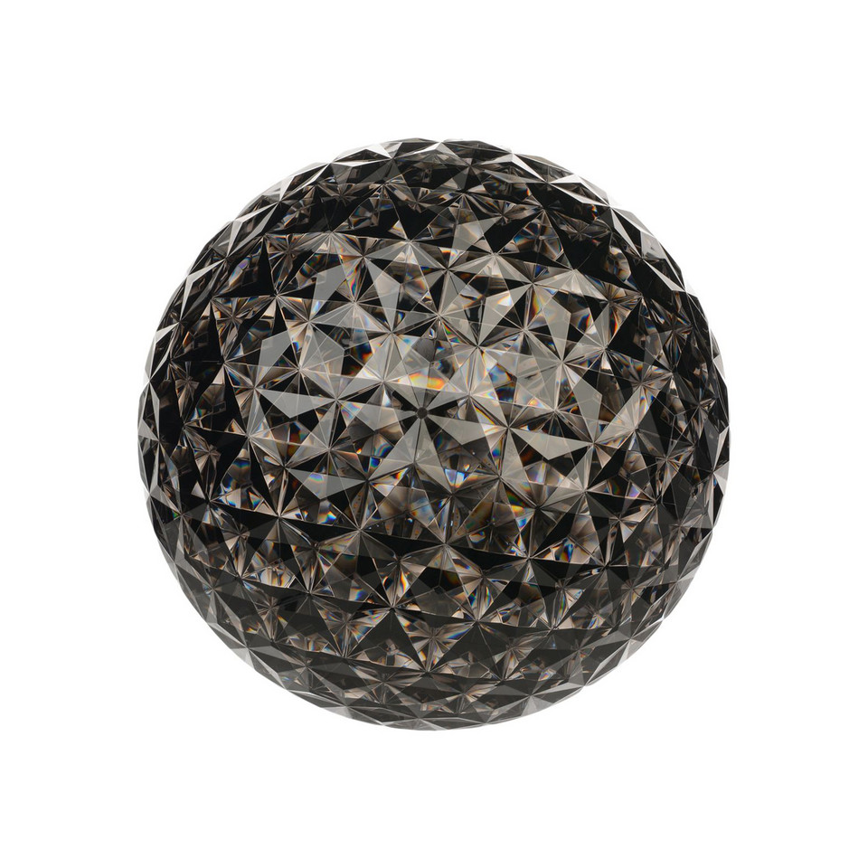 Kartell Planet golvlampa Small, svart från Kartell