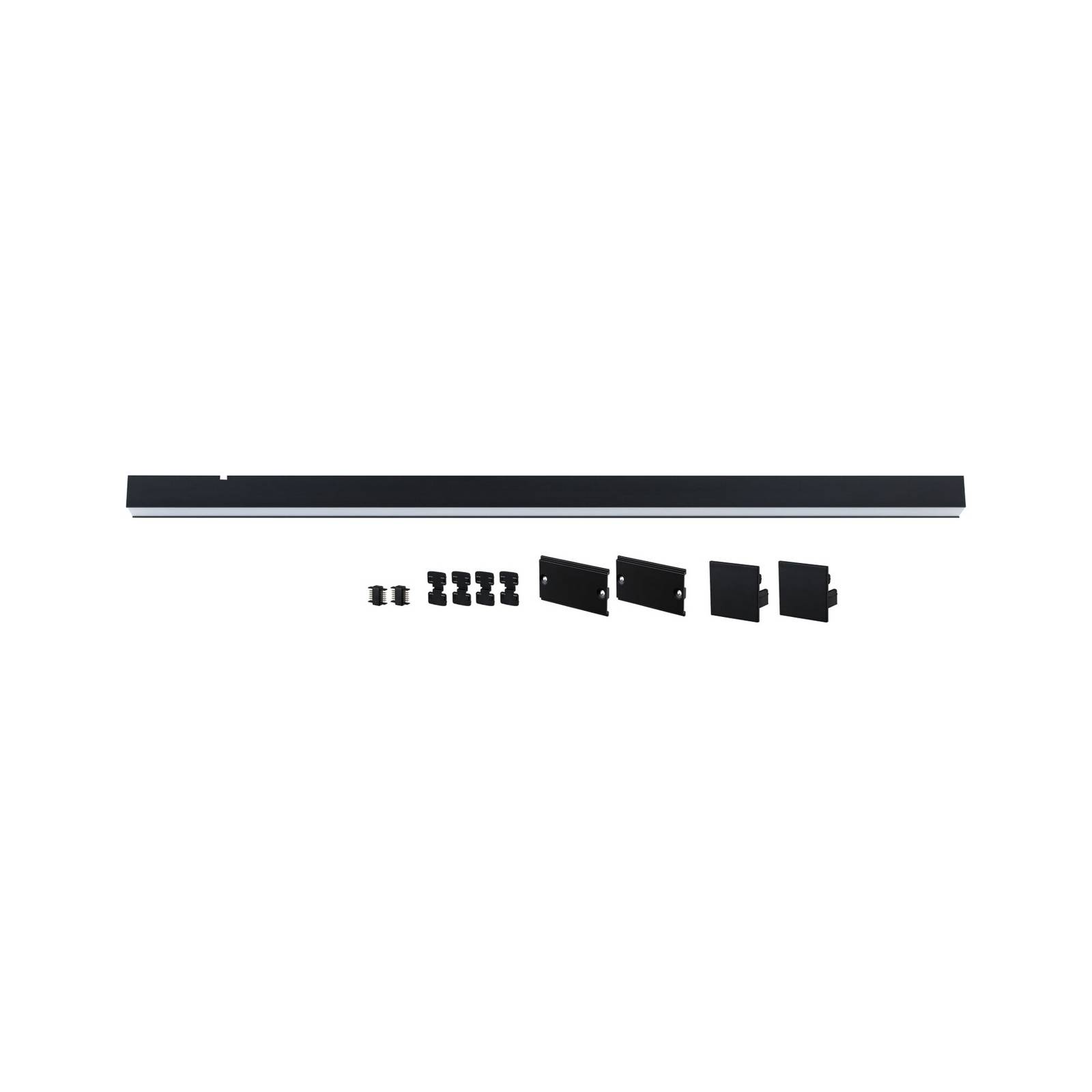 System kanałów świetlnych Paulmann Linion, czarny, 82 W, aluminium