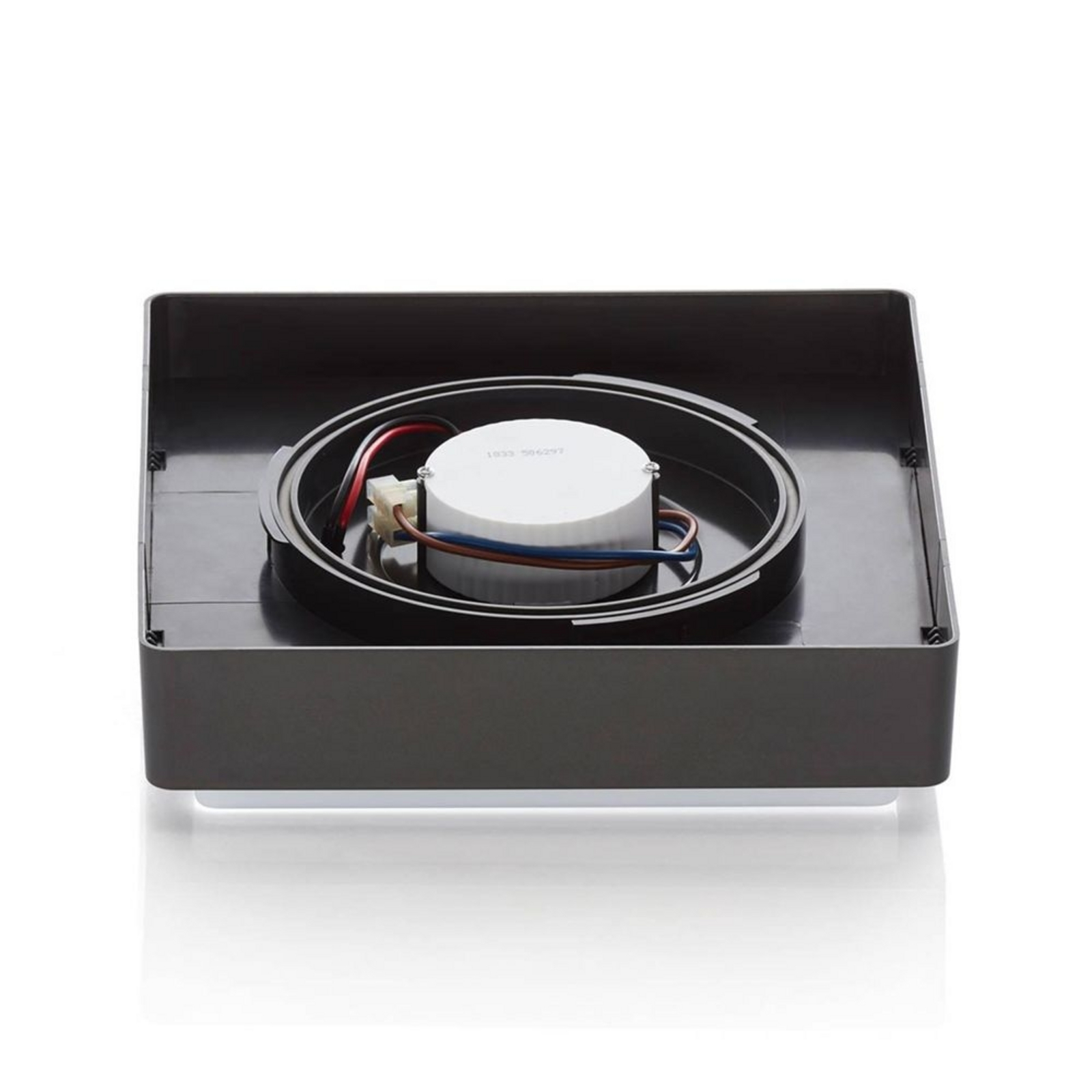 Nermin Square LED Ulko Seinävalaisin IP65 Dark Grey/White - Lindby