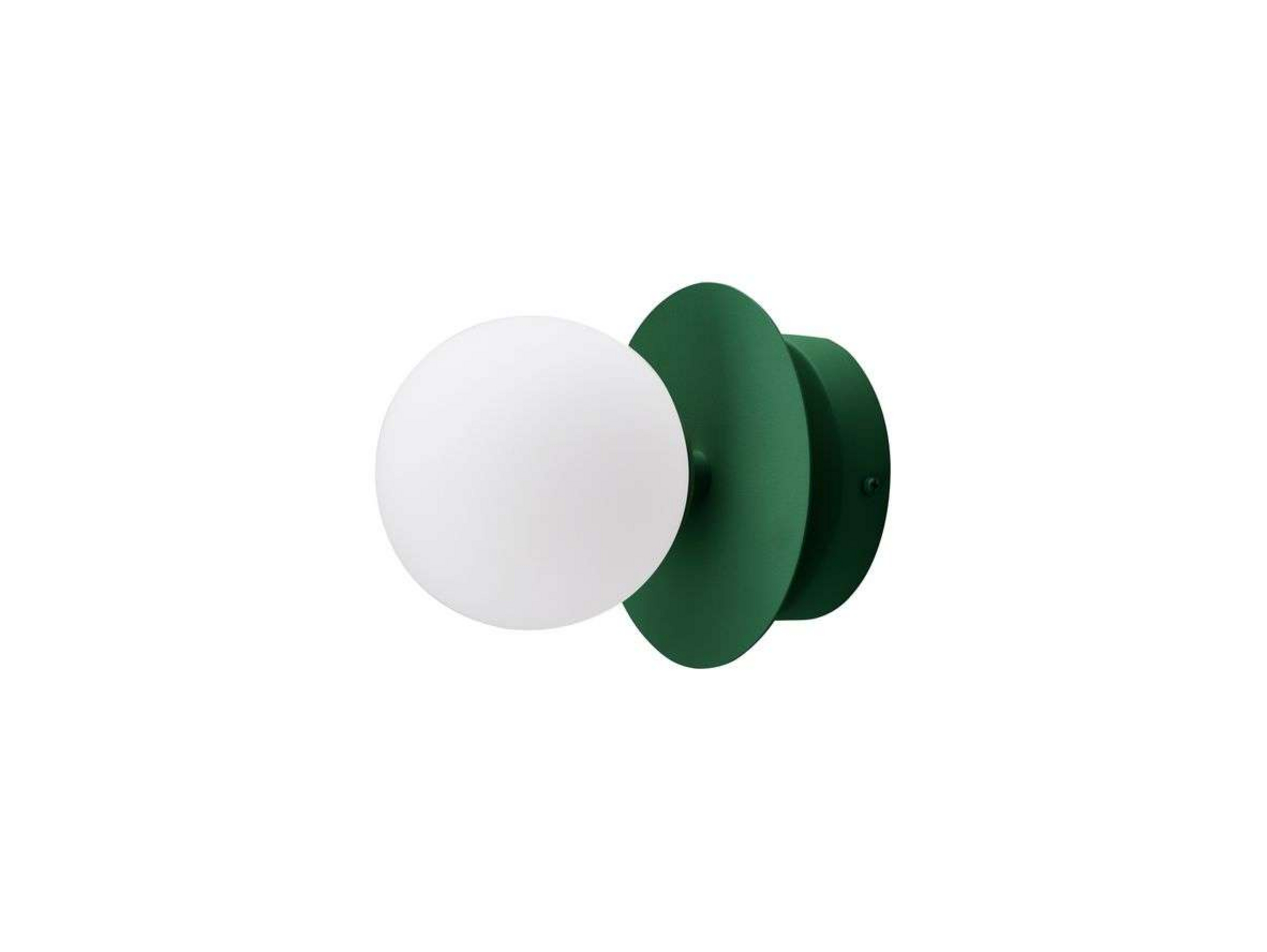 Art Deco Væg-/Loftlampe IP44 Green/White - Globen Lighting