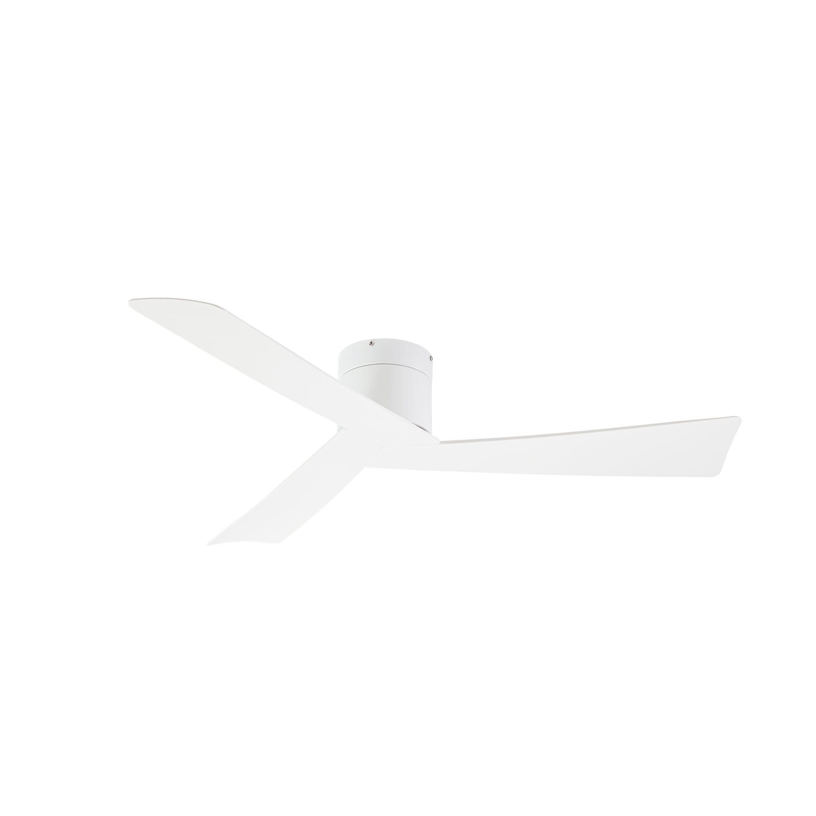 Ventilateur de plafond Lucande Ventoro, Ø 132 cm, blanc, métal