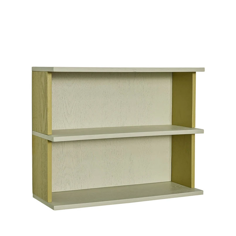 Produktfoto för Hübsch - Pep Shelf - Hyllor - Grey,Khaki - 50x19xh40cm