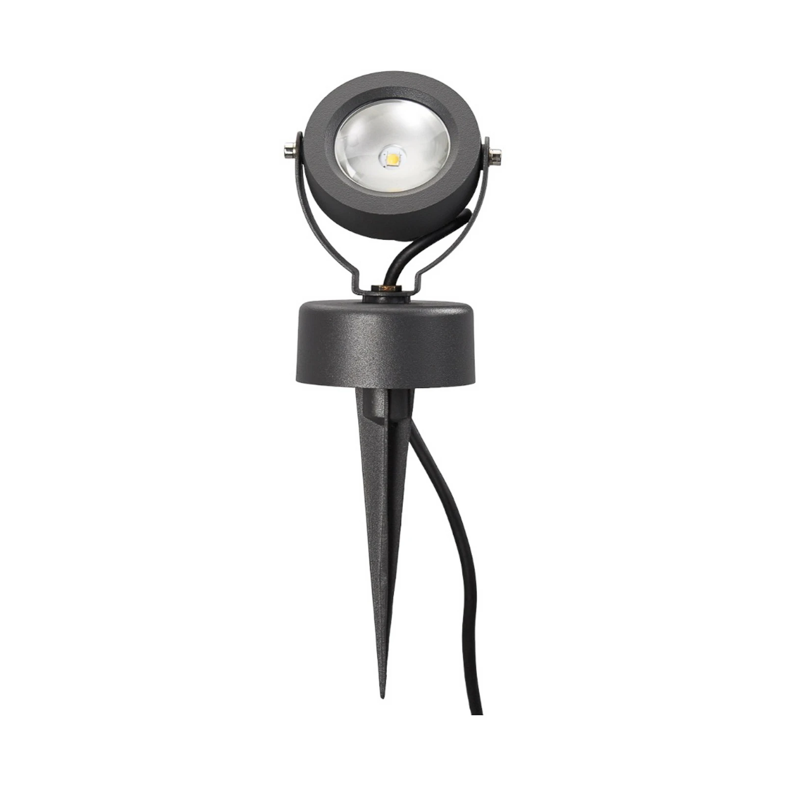 Προβολέας LED εξωτερικού χώρου Lucande Gavin, 33 cm, ανθρακί, αλουμίνιο