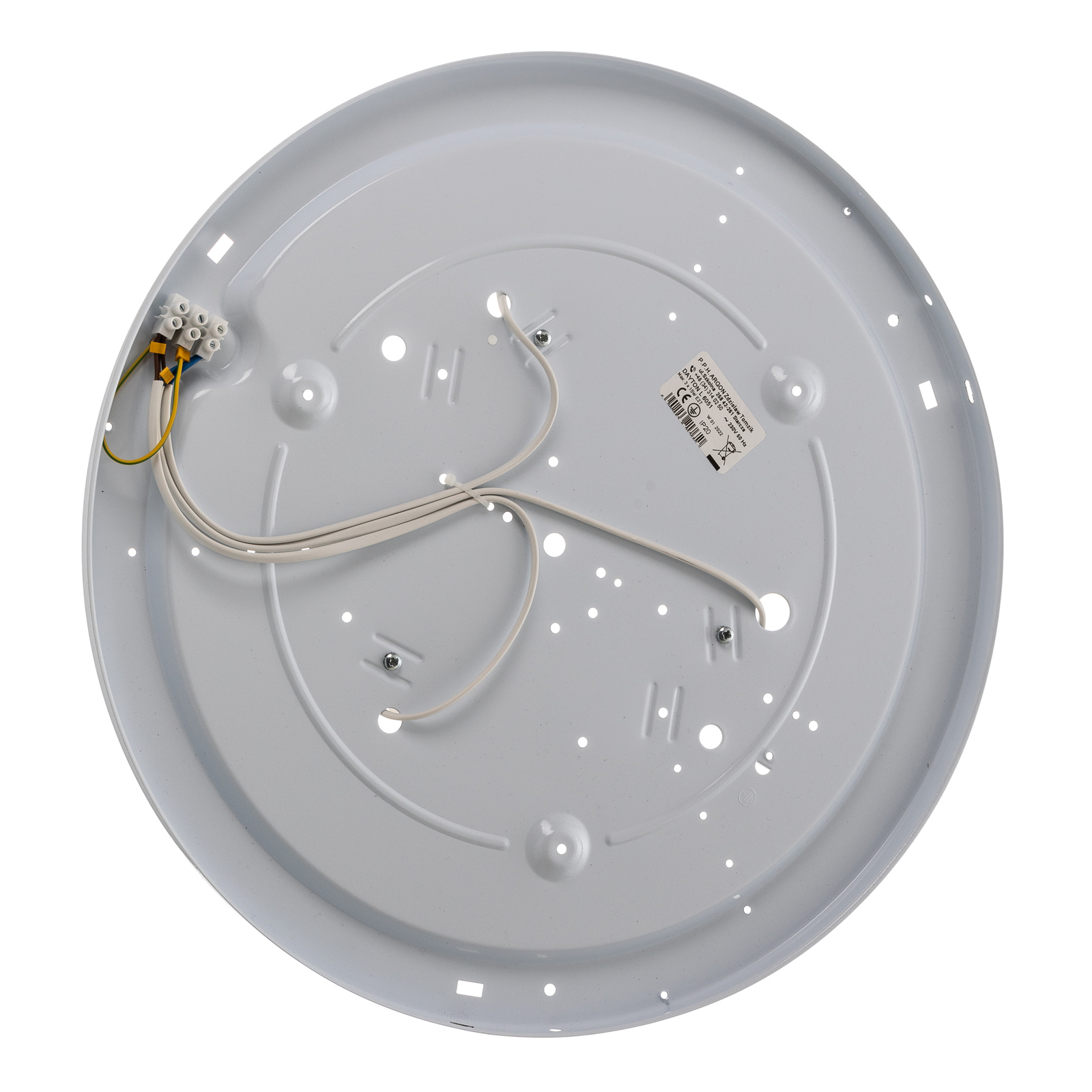 Plafondlamp Dayton in grijs Ø 45 cm