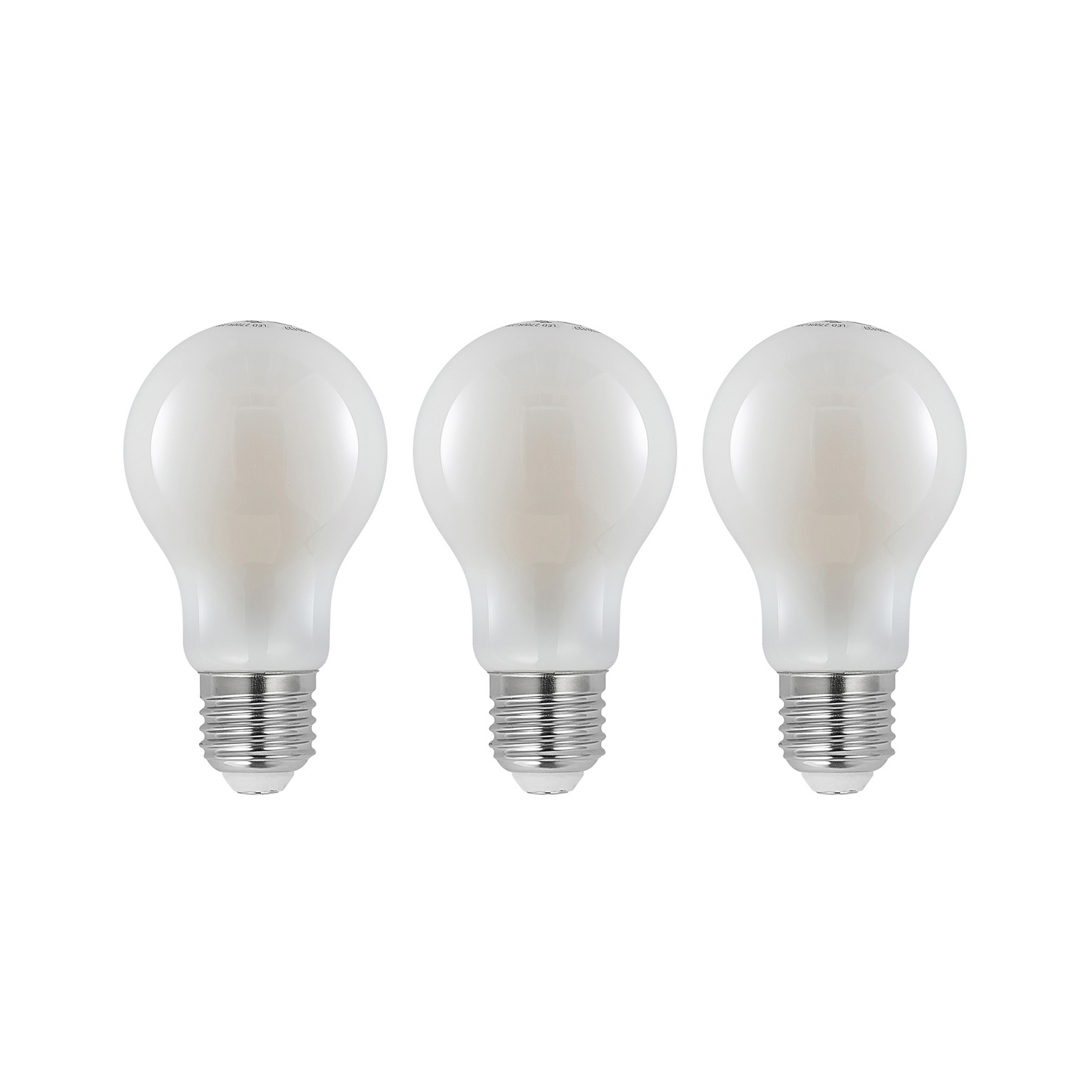 LED lampa E27 4W 2,700K prigušiva, opal set od 3 kom