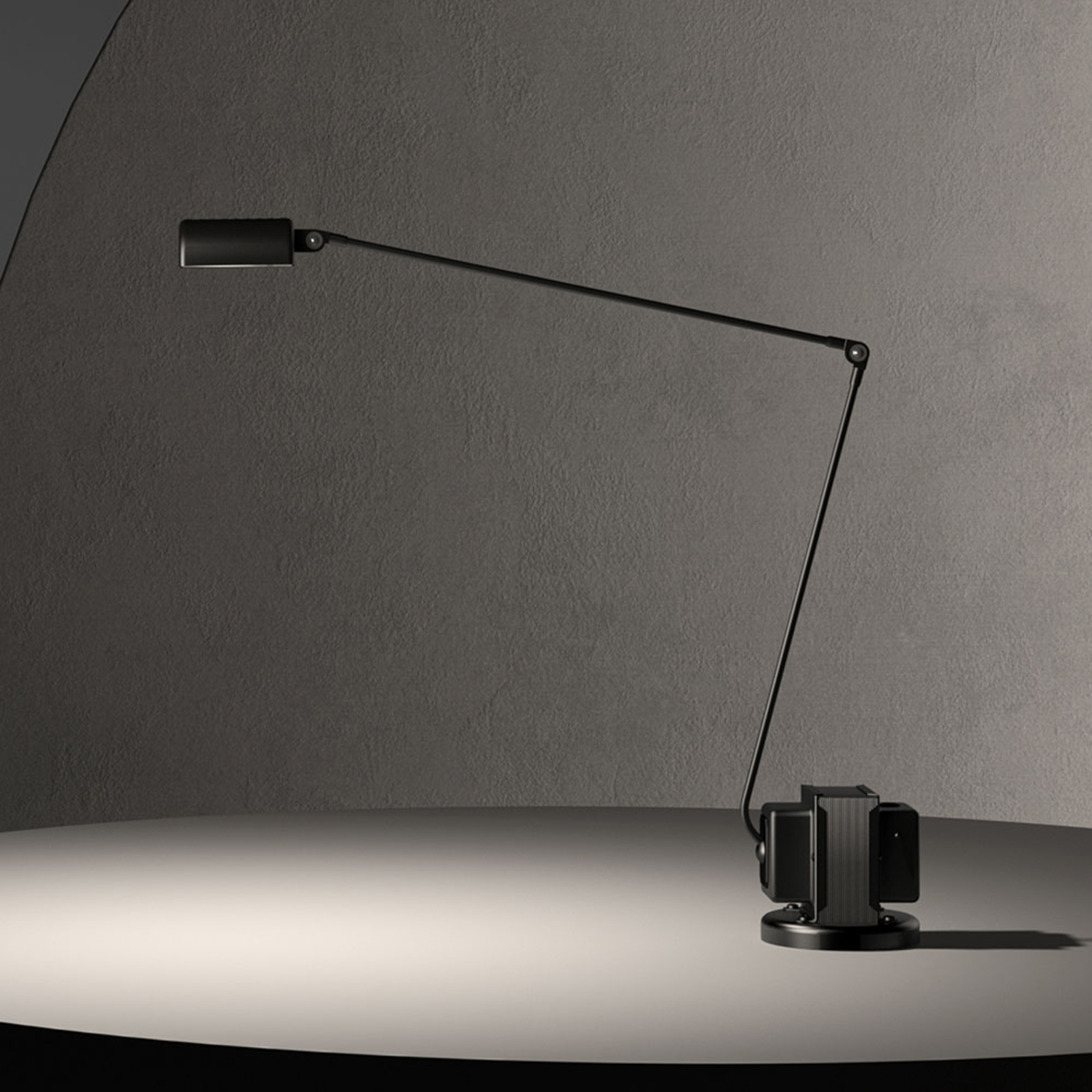 Lumina Daphine LED stolní lampa 3 000 K, černá