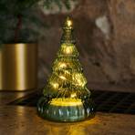 Lucy LED decorative figure glass tree green 16.5cm