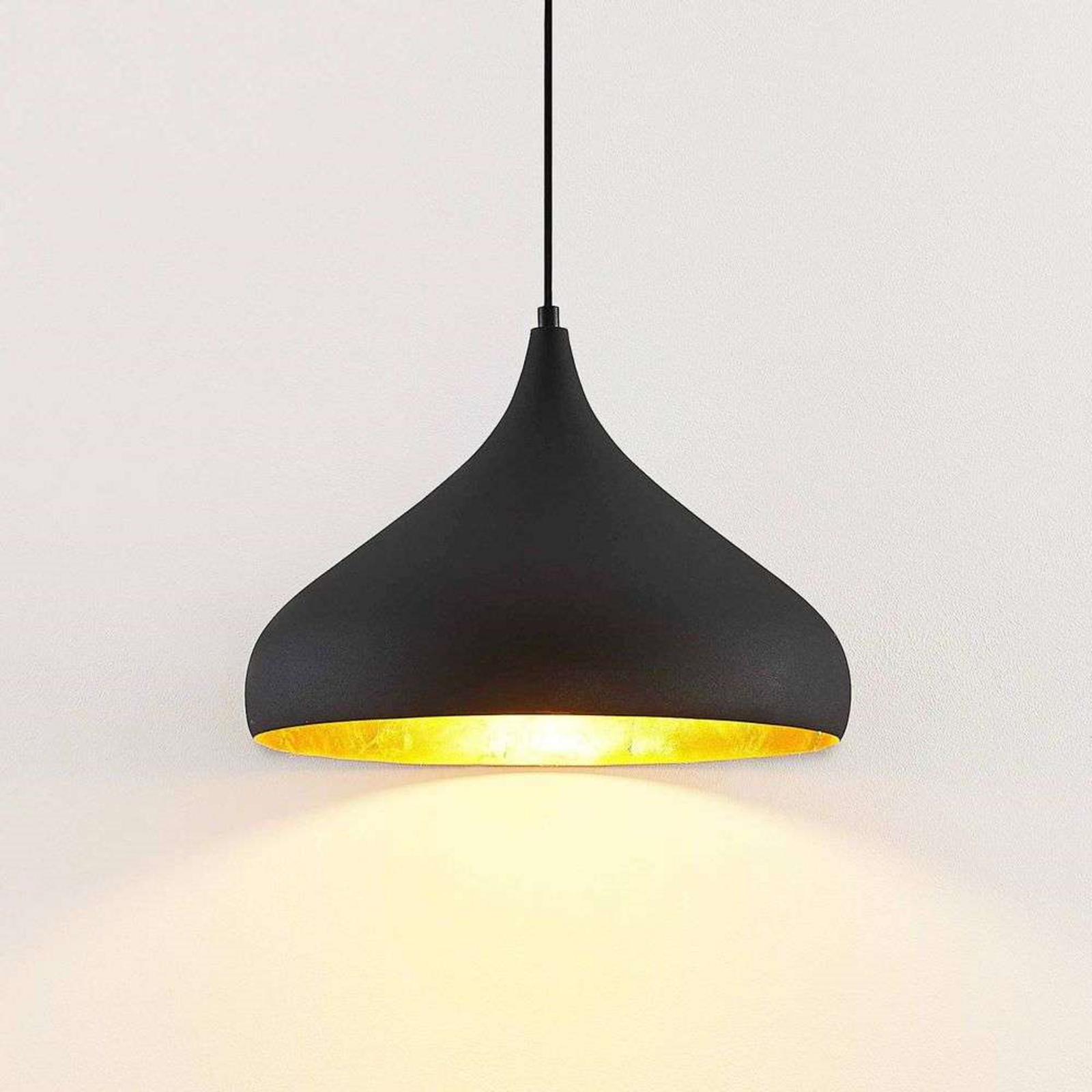 Lunus Lustră Pendul Black/Gold - Arcchio