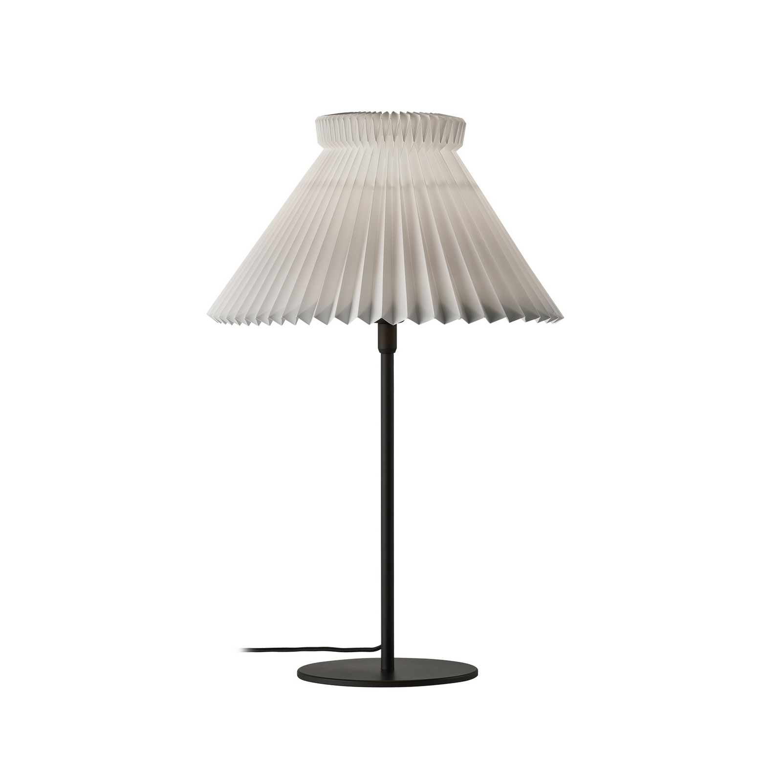 LE KLINT Tischleuchte LK 334, Kunststoff, weiß, Höhe 50 cm