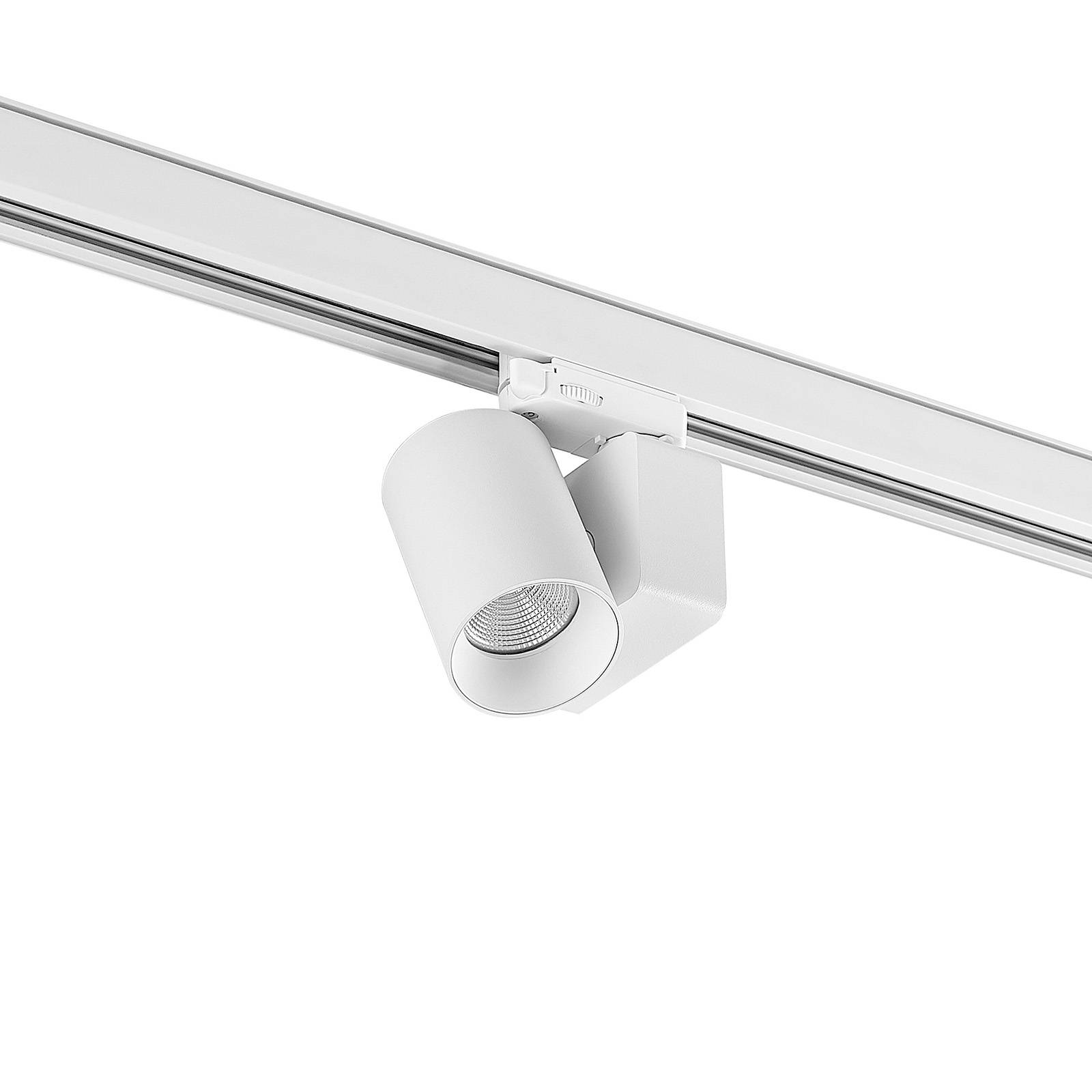 Arcchio Atnur LED 3-circuit spotlight white, for Hallway, aluminium, 8.9 W, L: 10.2 cm, W: 9.4 cm, H: 13.9 cm