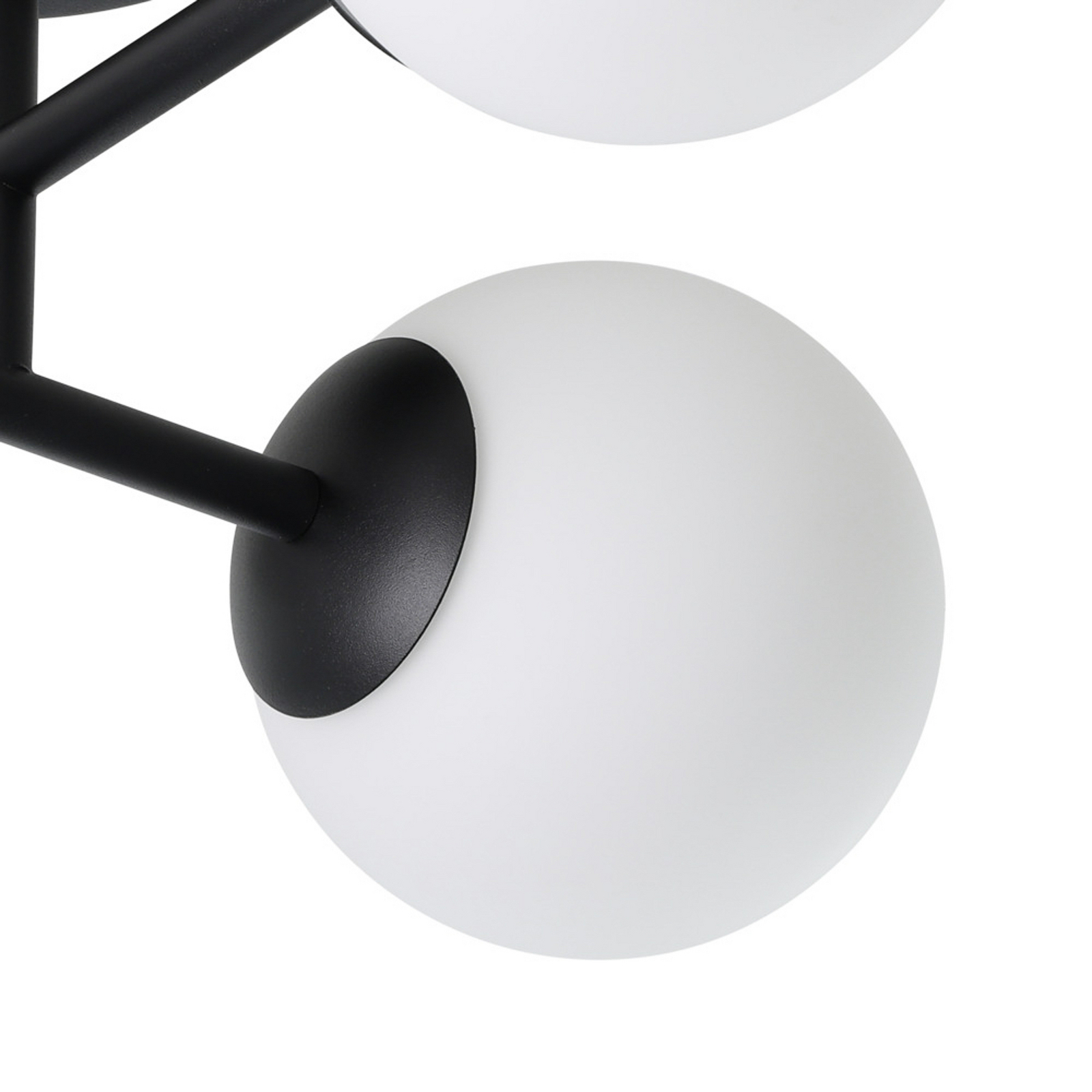 EGLO Deckenlampe CASTROVIDO schwarz 48 cm 4-flg. IP44 G9-LED