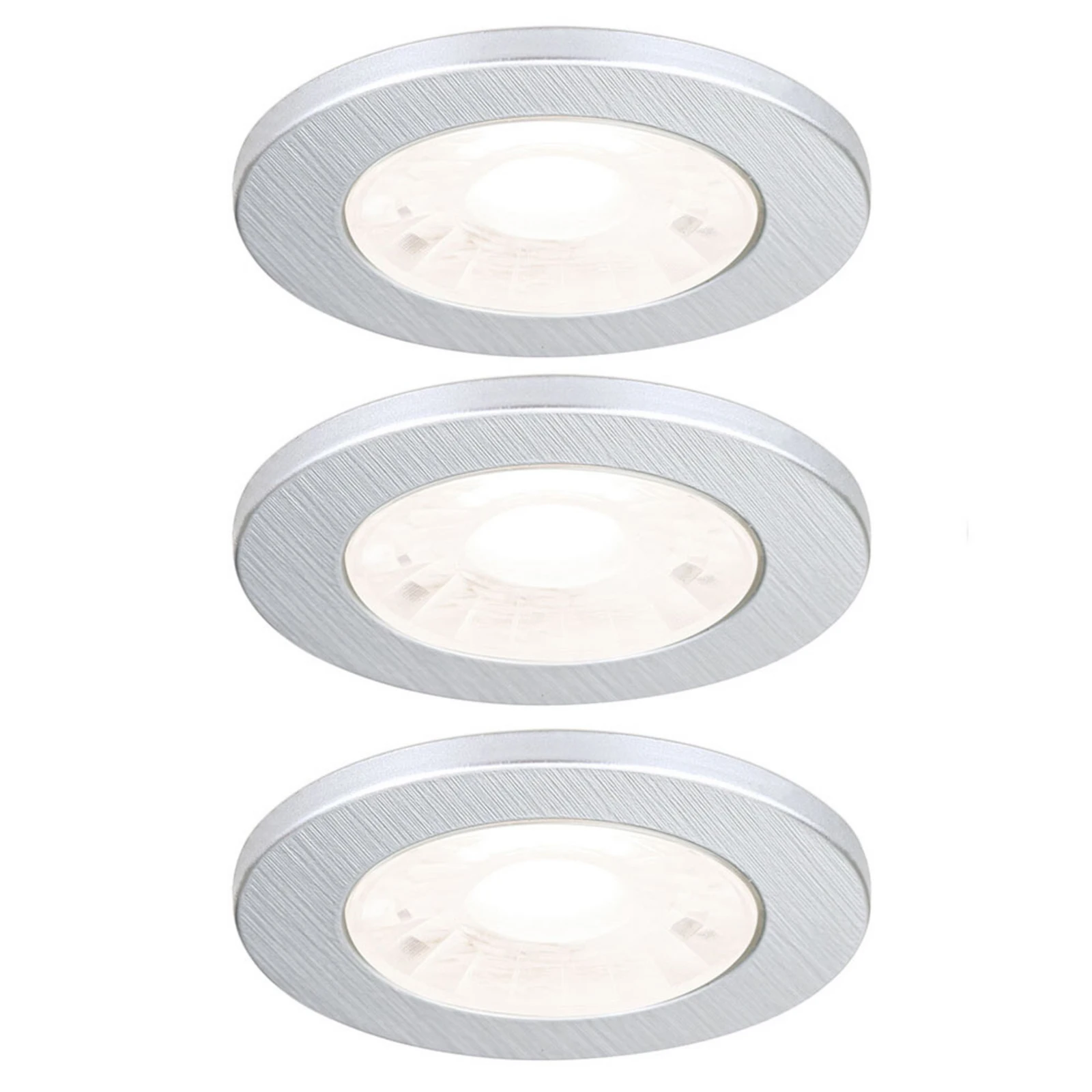 LED bútor szerelv. refl. Artist 3-set ezüst
