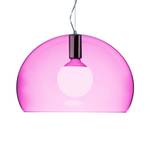 Kartell Luz pendente LED FL/Y pequena cor-de-rosa