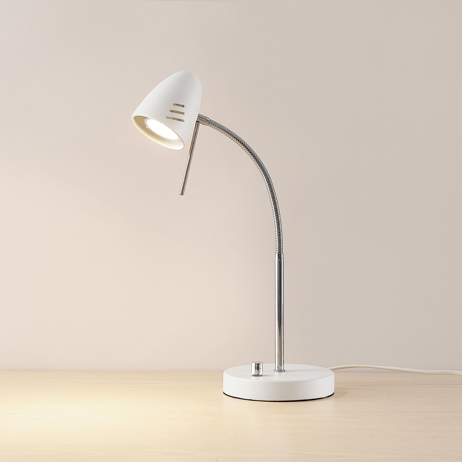 Heyko Table Lamp Dim. White - Lindby