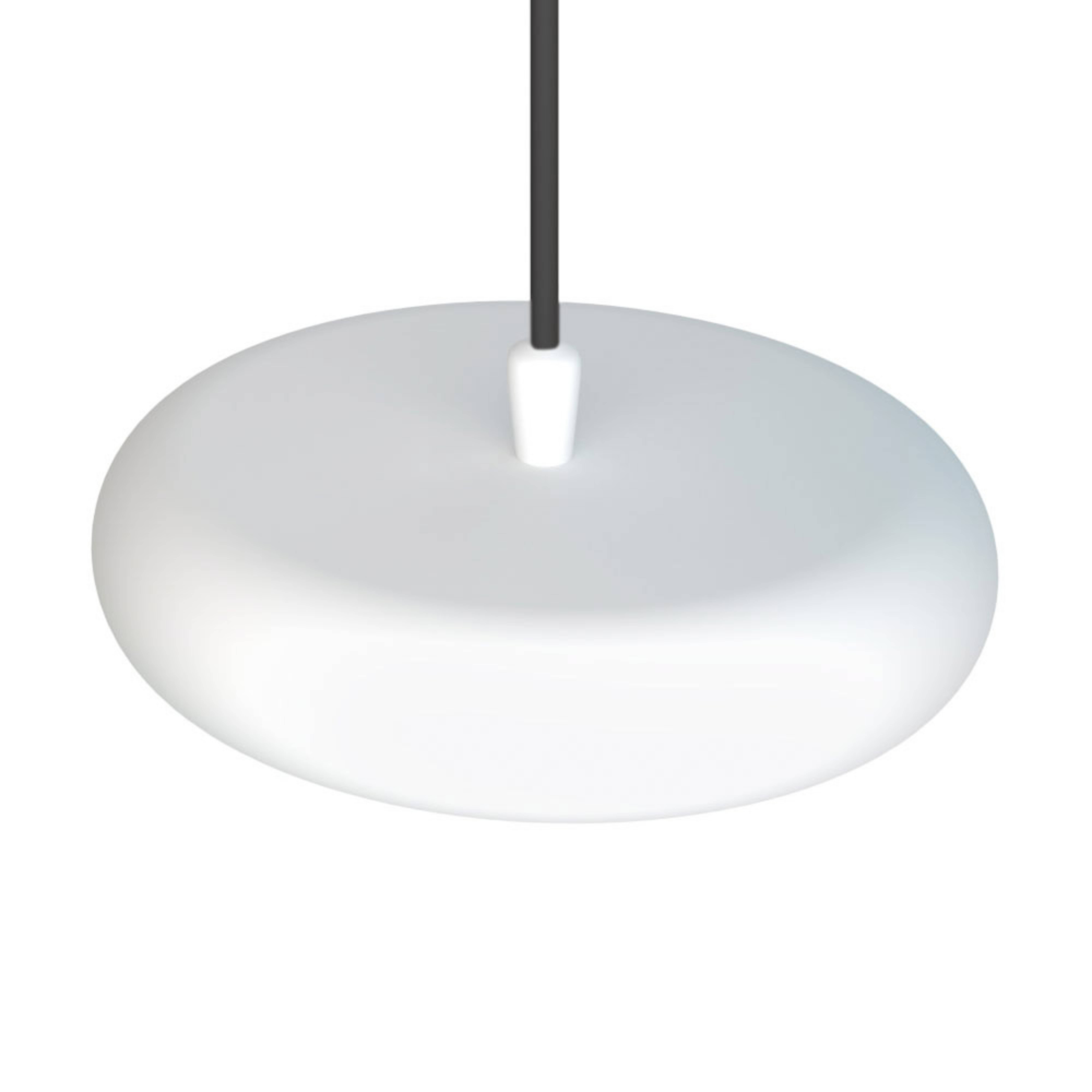 Lampada LED a sospensione Boina, Ø 19 cm, bianco