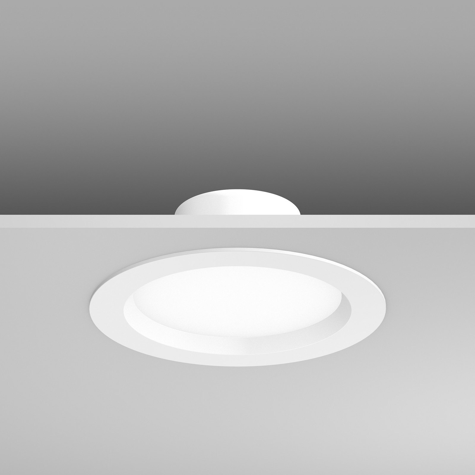 RZB HB 801 LED осветително тяло за вграждане IP54 Ø22,5cm 20W