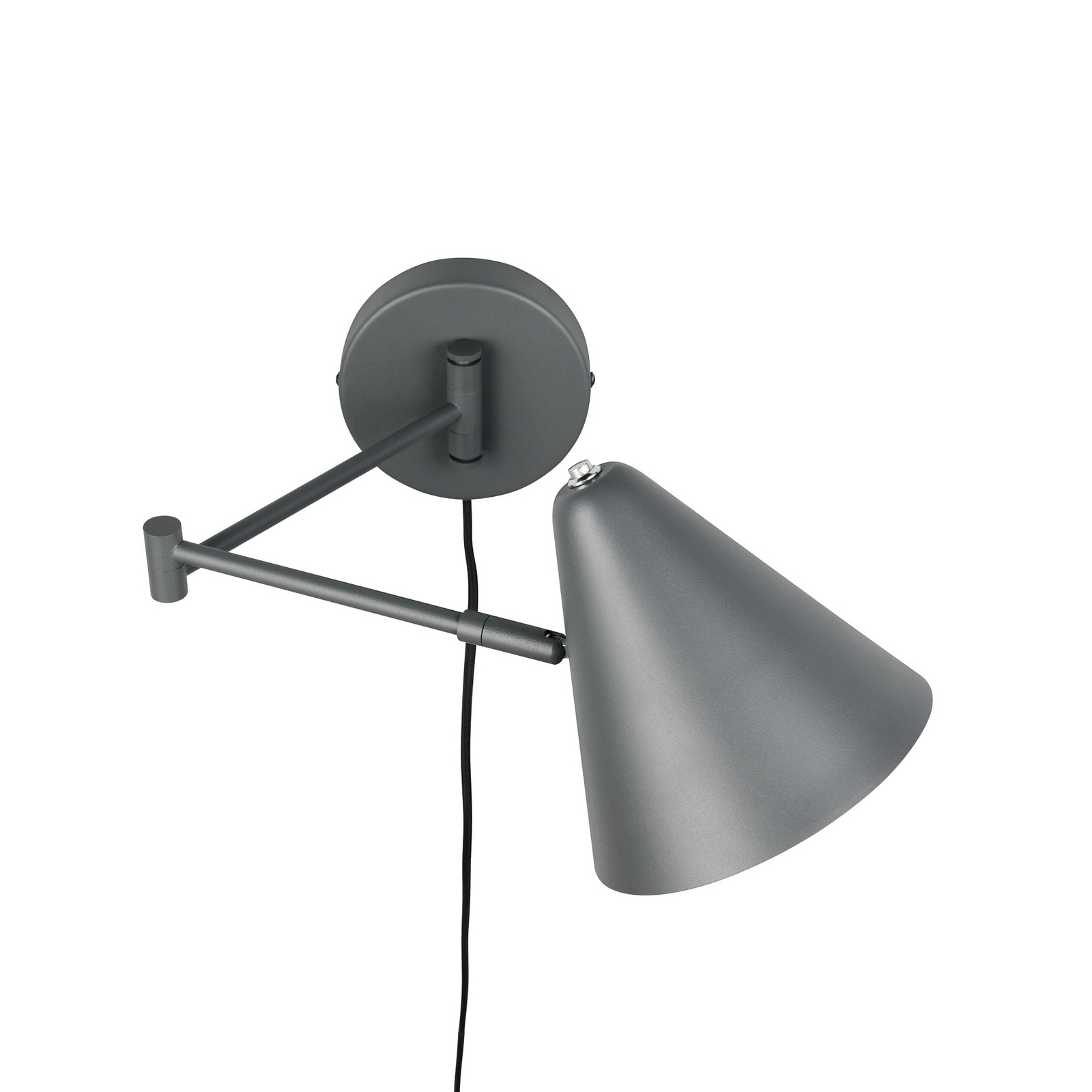 Seinavalgusti Cosima, antratsiit, ulatus 54 cm, metall Seinavalgusti Cosima, antratsiit, ulatus 54 cm, metall