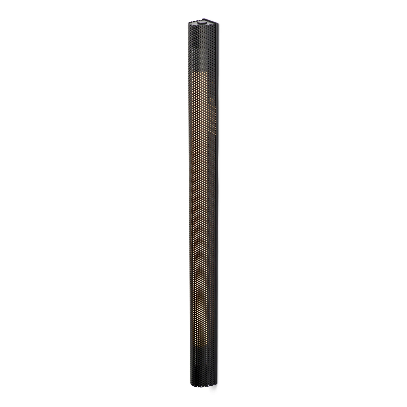 GEJST Aplică de perete Radent, negru, înălțime 70 cm, LED G13