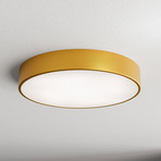 Griestu lampa Cleo, Ø 50 cm, IP54, zelta krāsā, metāls, E27