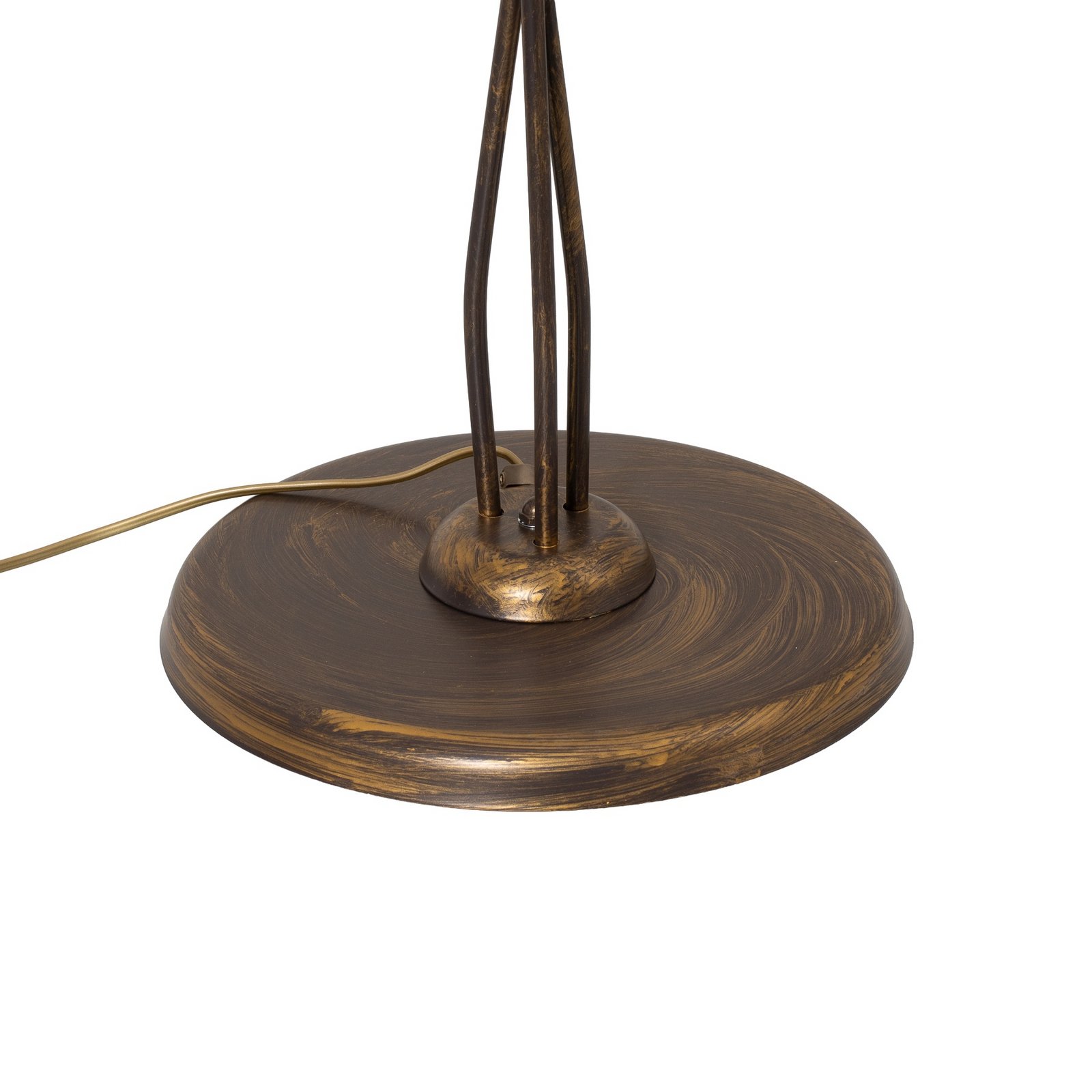 Stāvlampa Alga, 3 gaismas, dzelzs, stikls, Florentīna Stāvlampa Alga, 3 gaismas, dzelzs, stikls, Florentīna