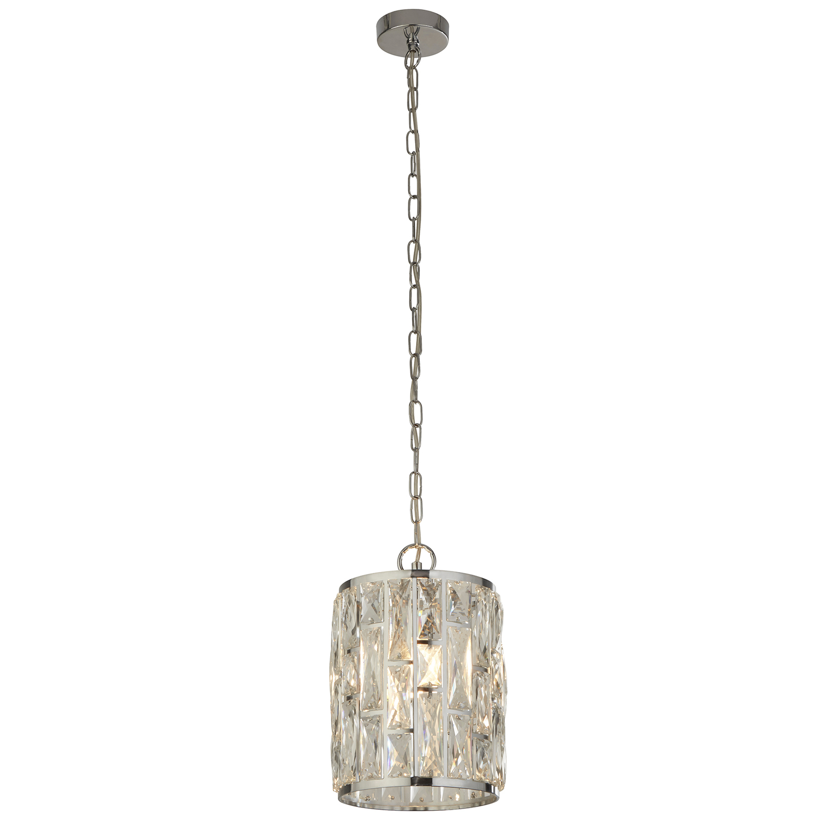 Függő lámpa Bijou, ernyő kristályokkal, Ø 22 cm