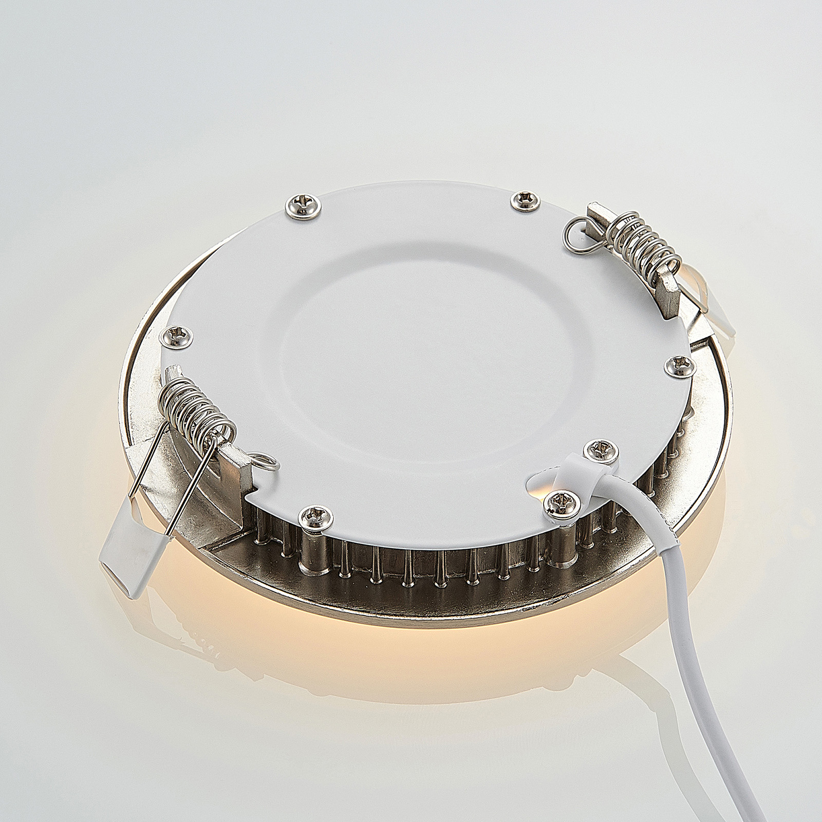 ELC Jupiter LED-indbygningsspot sæt med 3 i nikkel
