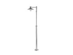 Lund 1 Outdoor Park Lamp w/Anchoring Support Galvanised - Norlys