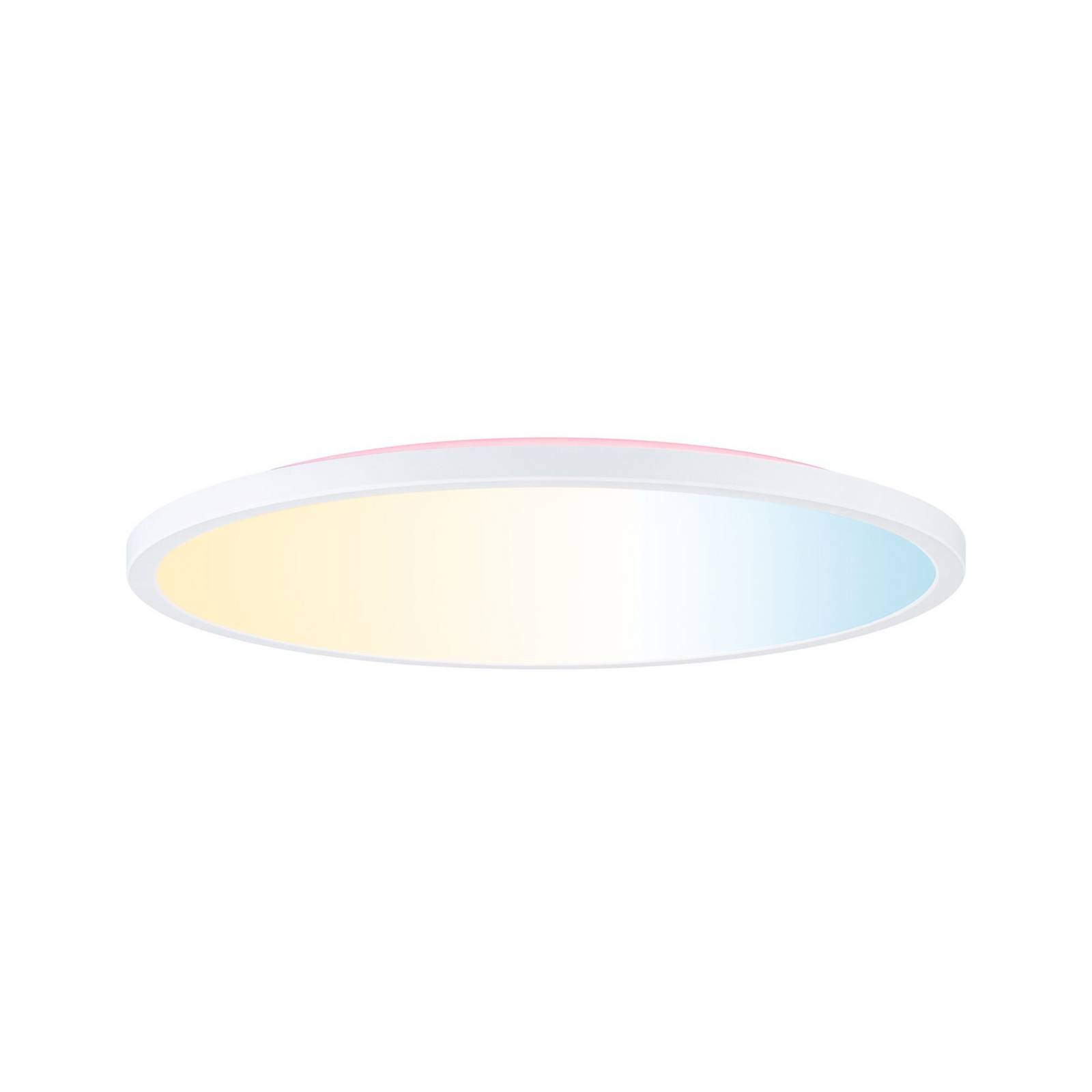 Paulmann LED-Panel Atria Shine, Ø40cm, RGBW, weiß IP20, dim.