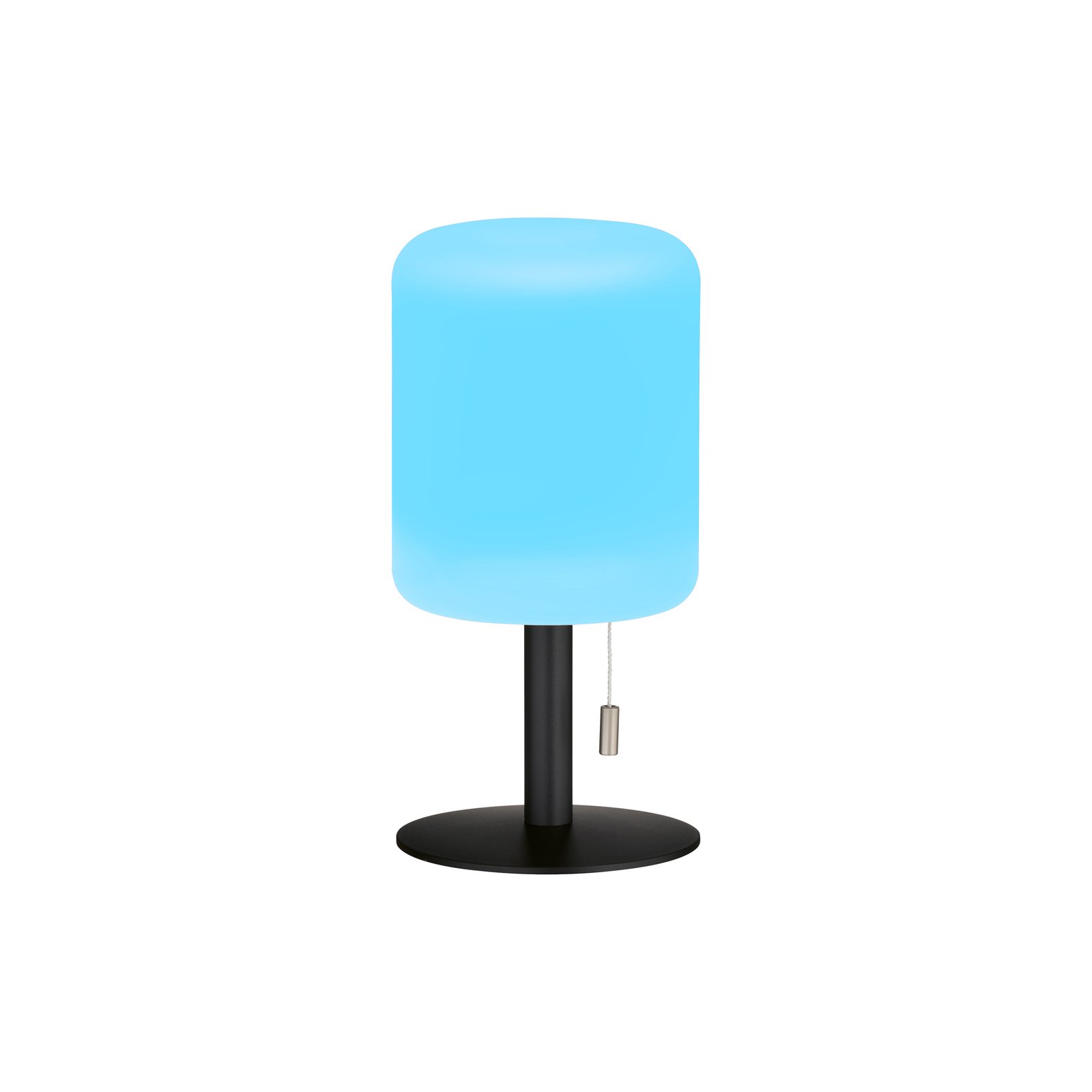 Lámpara de mesa LED recargable Larino, altura 25 cm