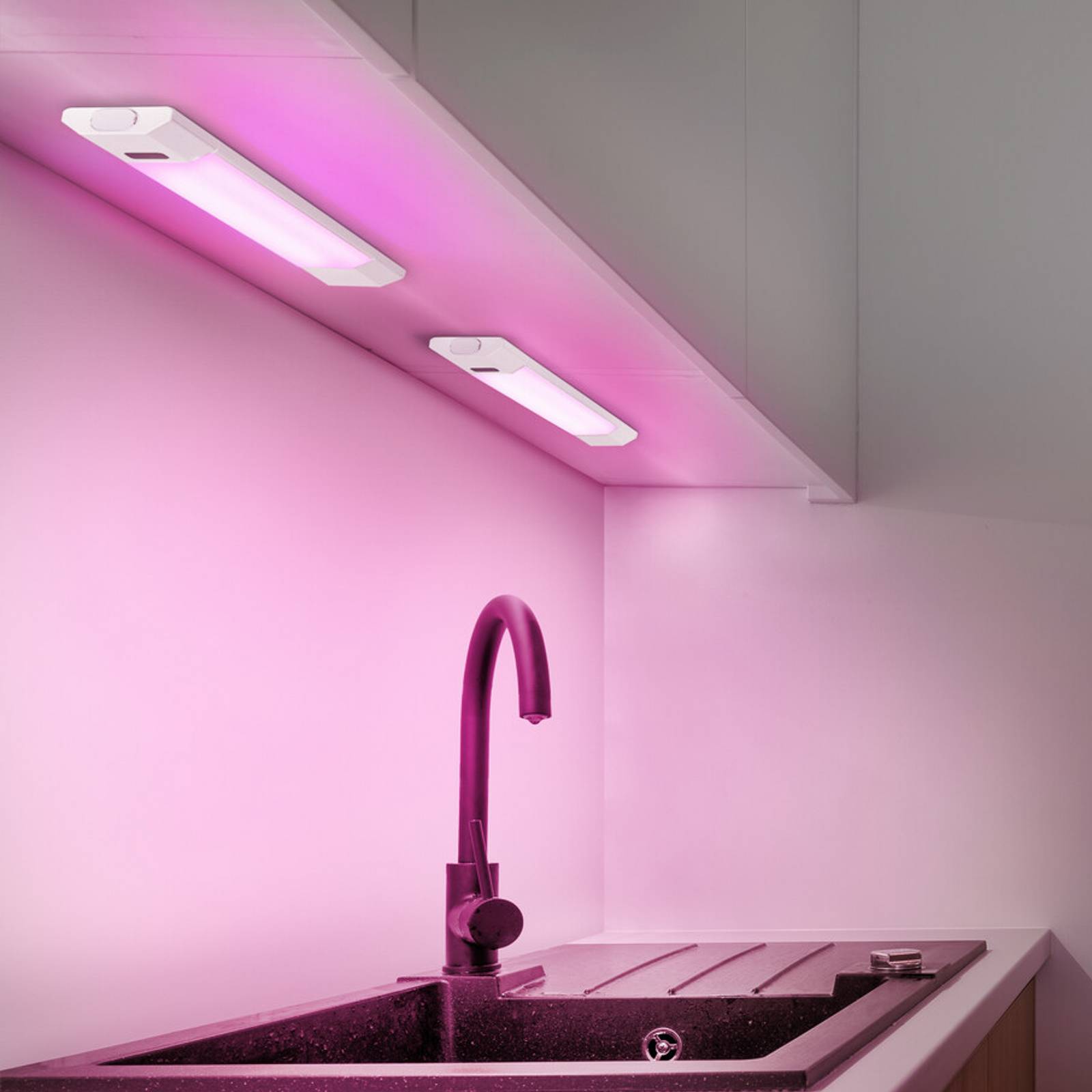 Oprawa podszafkowa LED OSRAM Linear Edge Sensor RGBW 30 cm, biała