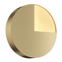 Nástenné svietidlo Maytoni Jupiter LED, zlaté, Ø 18,4 cm