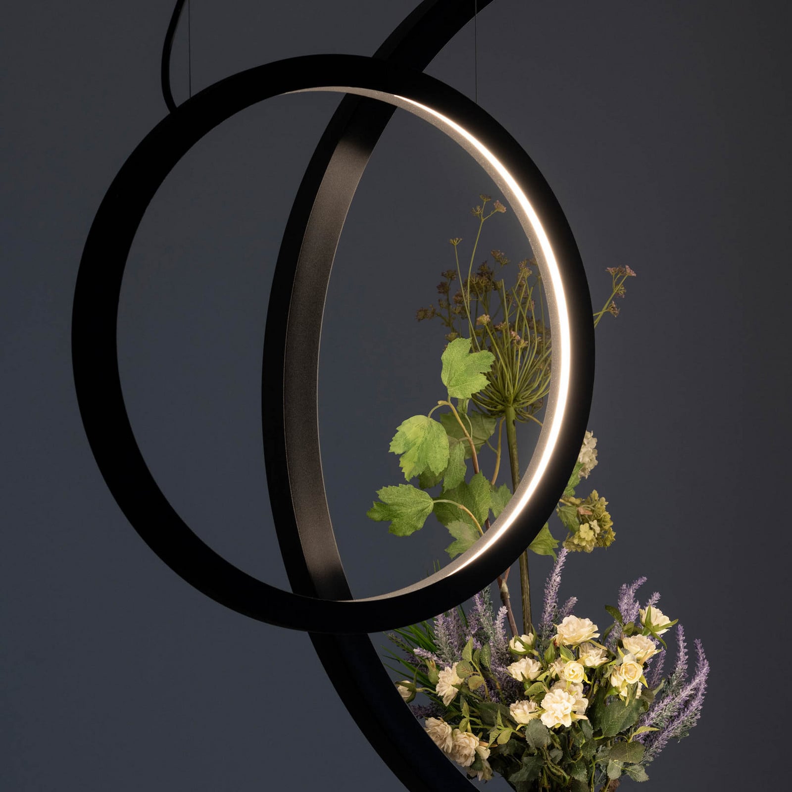 Artemide Preto O Led+O Candeeiro Suspenso De Exterior Ø 45 Cm