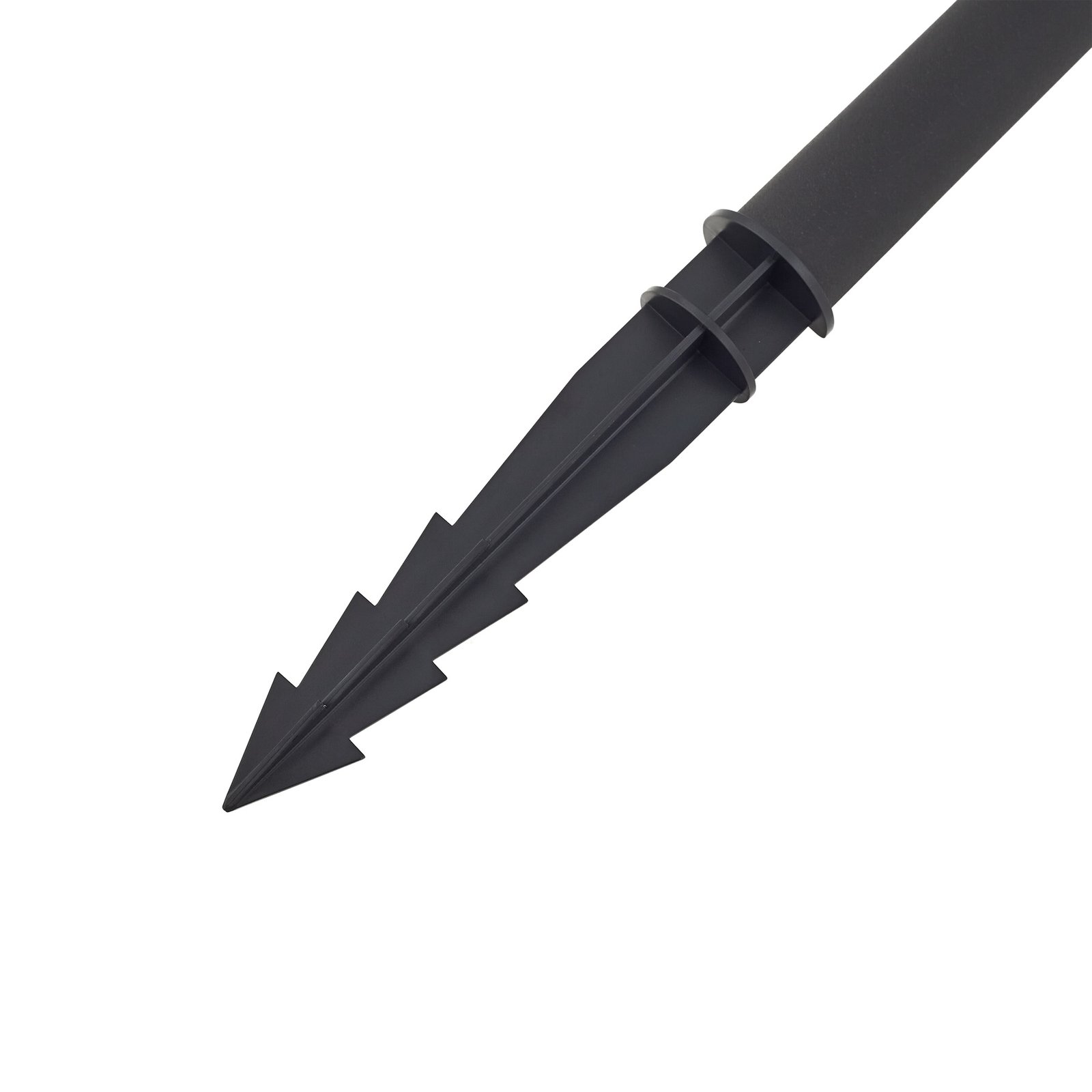 Brinca Solar-LED-Erdspießleuchte schwarz Sensor PC - Lindby