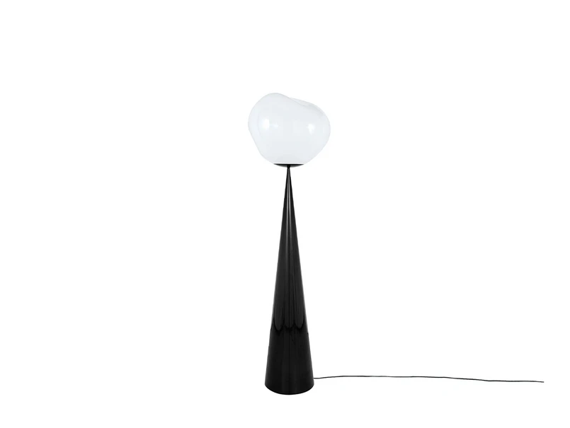 Tom Dixon – Melt Cone Fat Stehleuchte Opal/Black