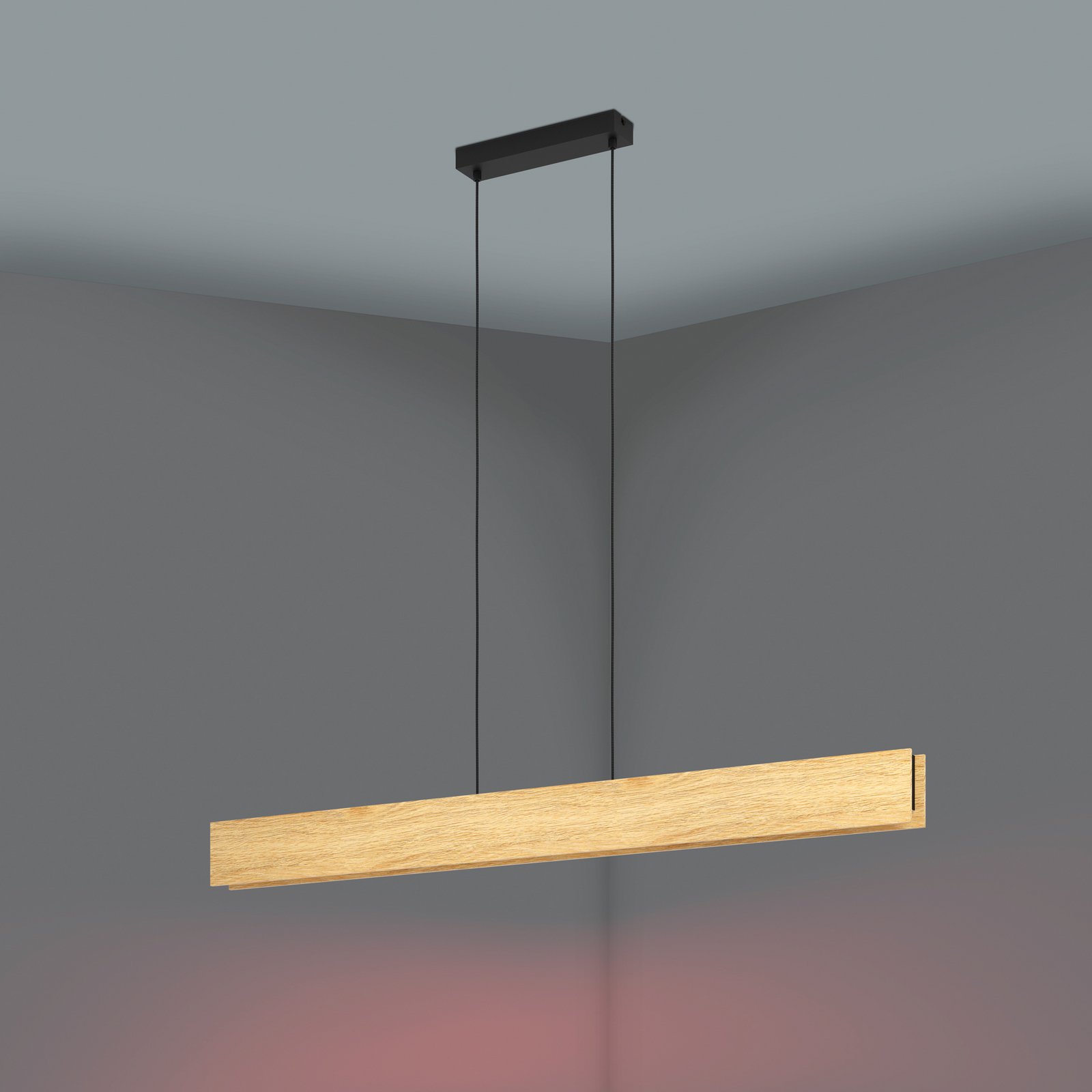 Smart-ZIG-LED-Hängelampe Anchorena-Z, Länge 123 cm, RGB, CCT