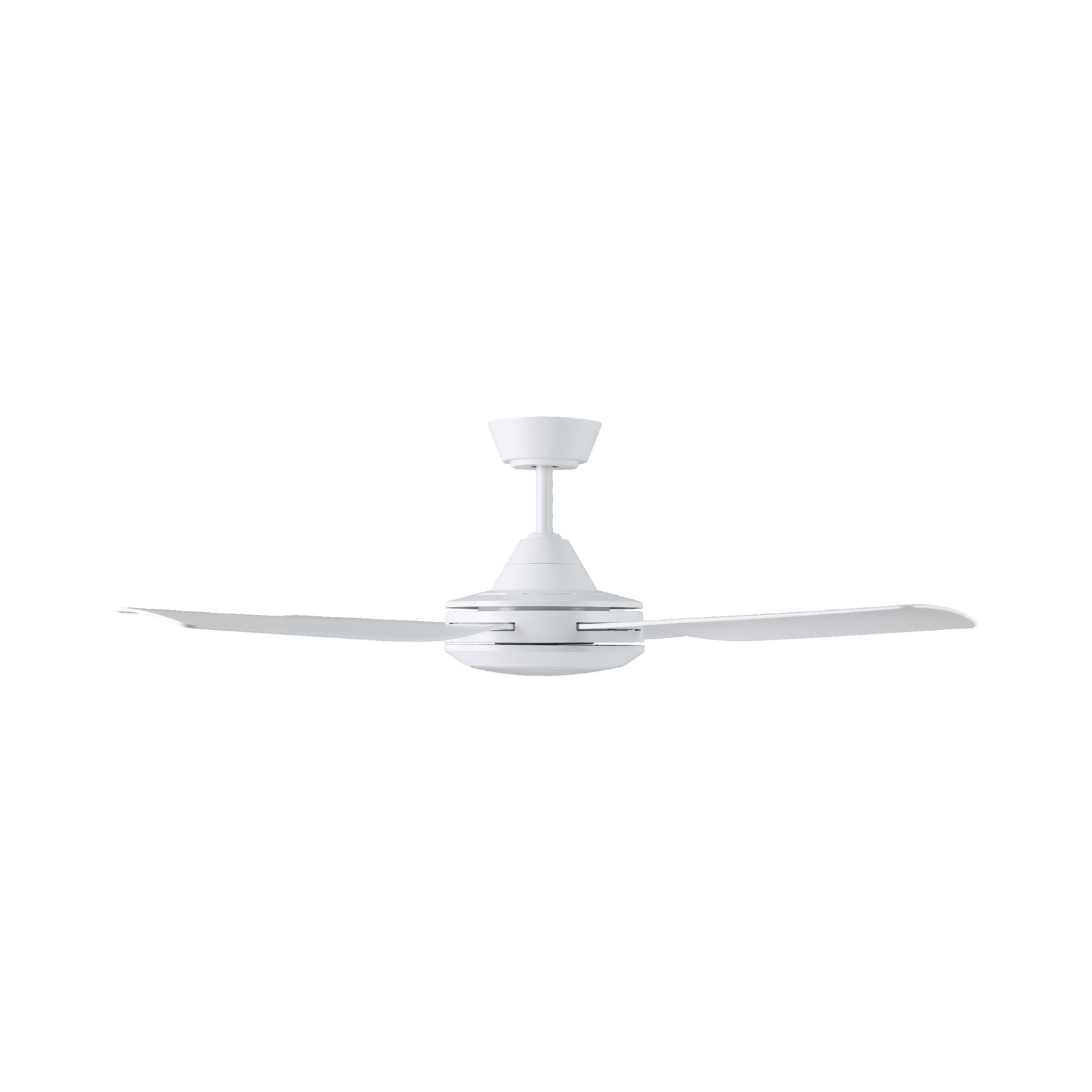 Stropní ventilátor Bondi 1, LED, dálkové ovládání, CCT, bílý