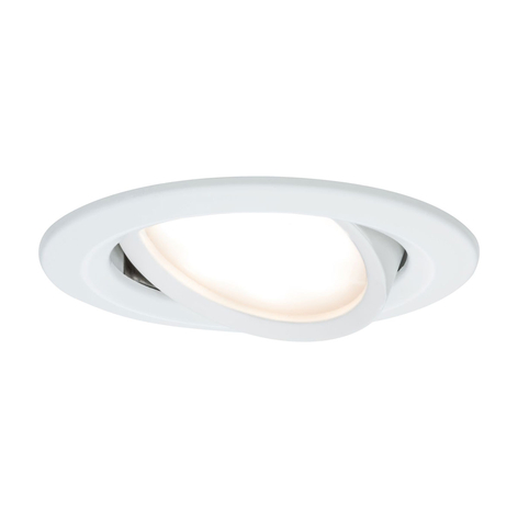 Paulmann 3er LED-Spot Slim Coin, schwenkbar