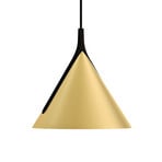 Axolight Jewel Mono Pendant must-kuldne 2700K 38°