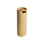 Vase Flowr, beige sable mat, céramique, hauteur 26 cm - Woud