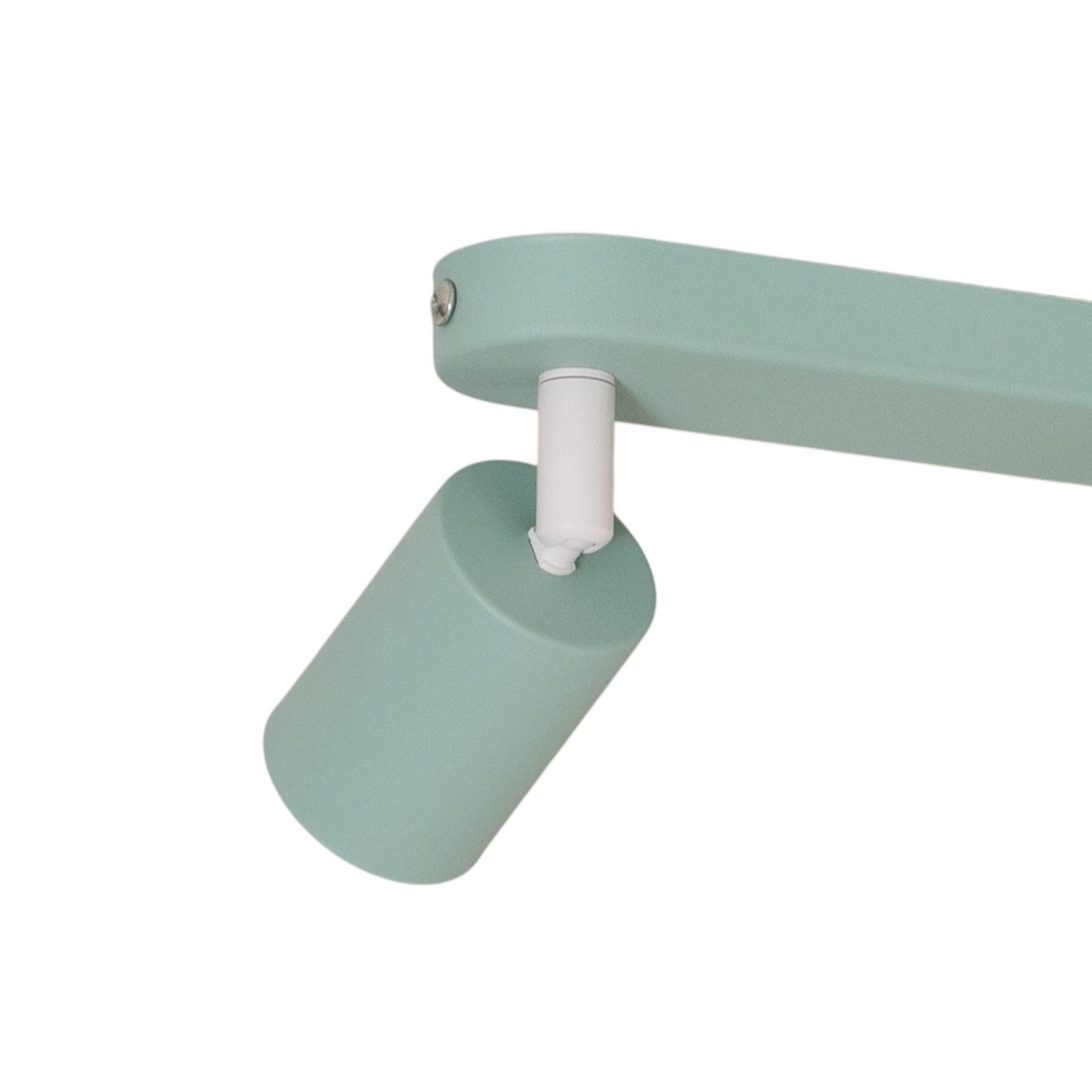 Stropni reflektor Livia, mint zelena, 52 cm, 3 žarulje, metal, GU10