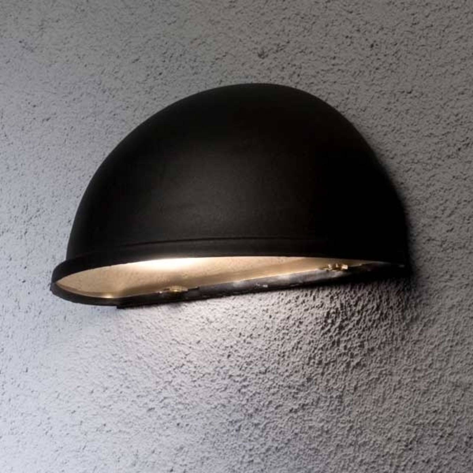 Zewnętrzna lampa ścienna TORINO E27, czarna