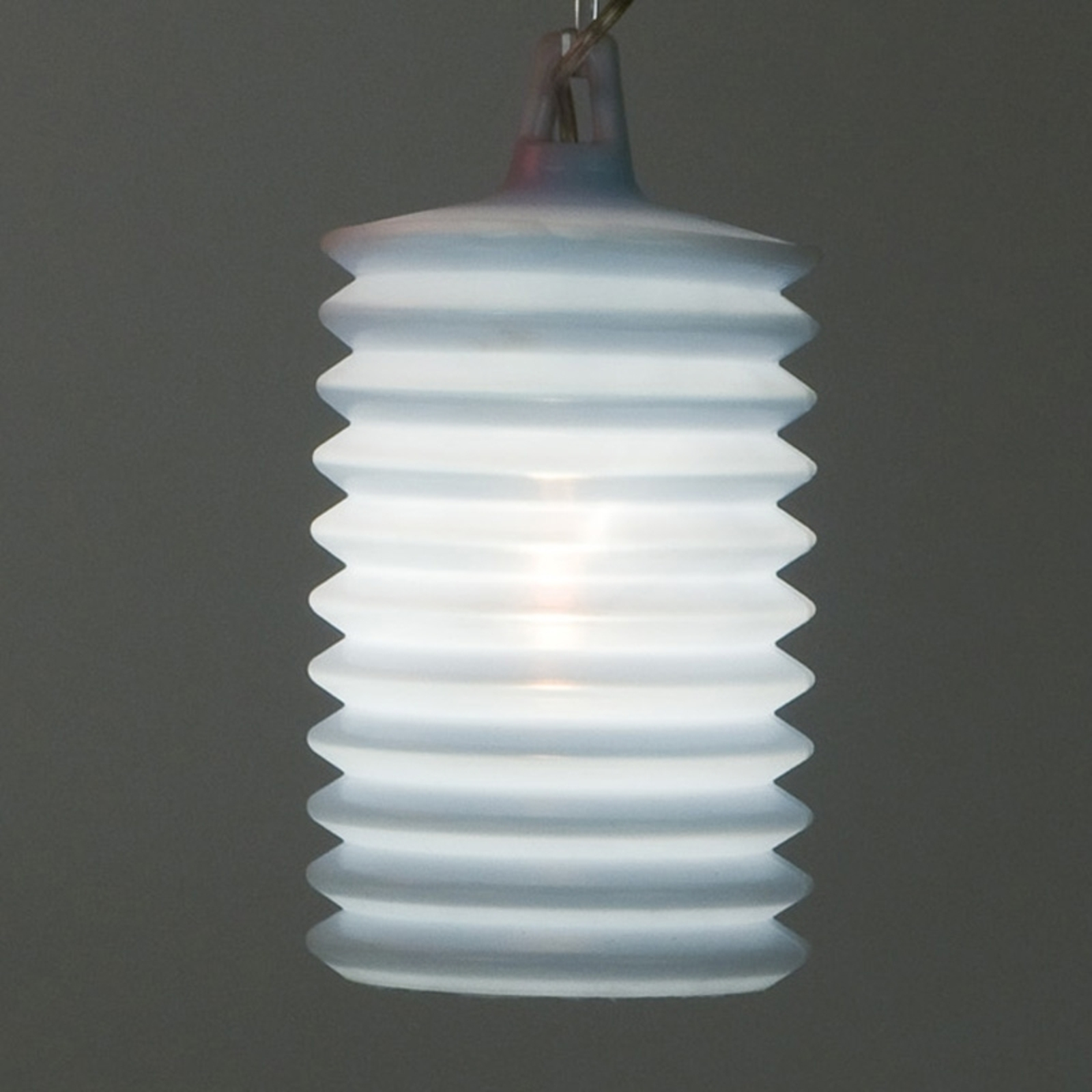 Rotaliana Great LAMPION hanging light for outdoors blue, for Living / Dining Room, silicone, polycarbonate, E27, 40 W, energy efficiency: A++, H: 27 cm