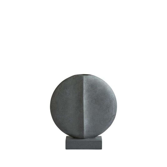Guggenheim Vase, 34 cm, dark grey, ceramic – 101 Copenhagen