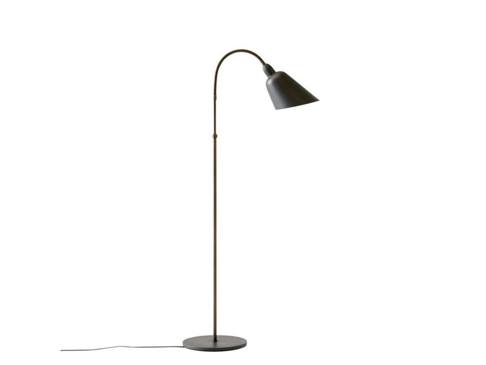 Bellevue AJ7 Podna Lampa Anniversary Edition Stone Grey/Bronzed Brass - &Traditi