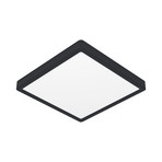 Luminaria LED empotrable EGLO connect Smart Fueva 6-Z, negro, 39 cm